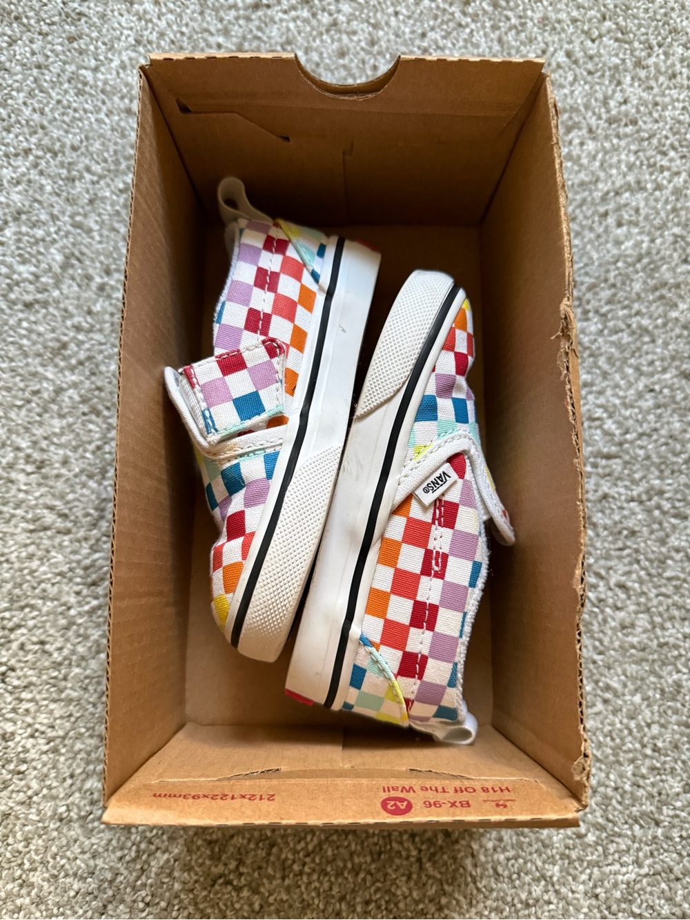 Toddler Rainbow Vans